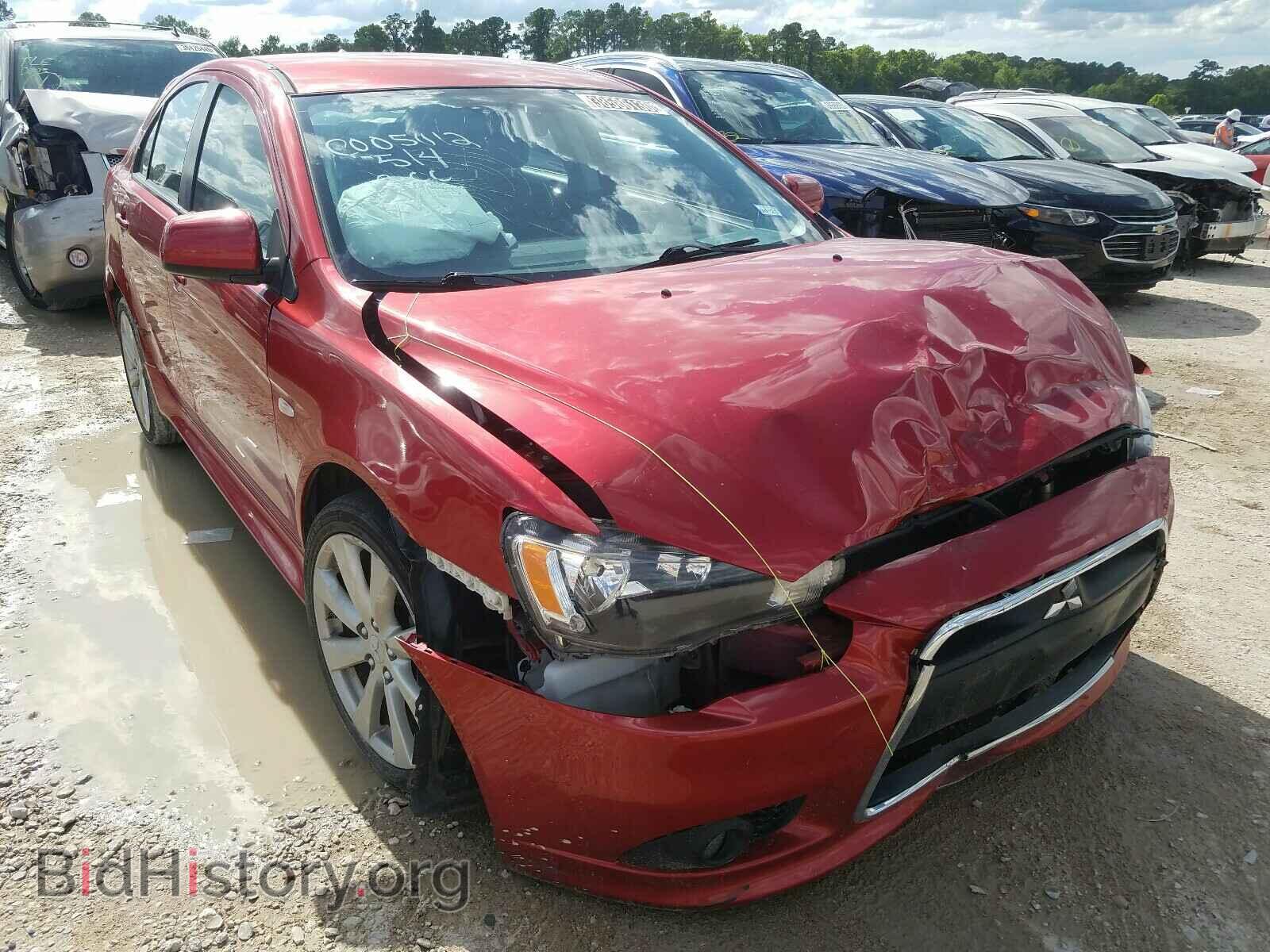 Photo JA32X8HW6DU013912 - MITSUBISHI LANCER 2013