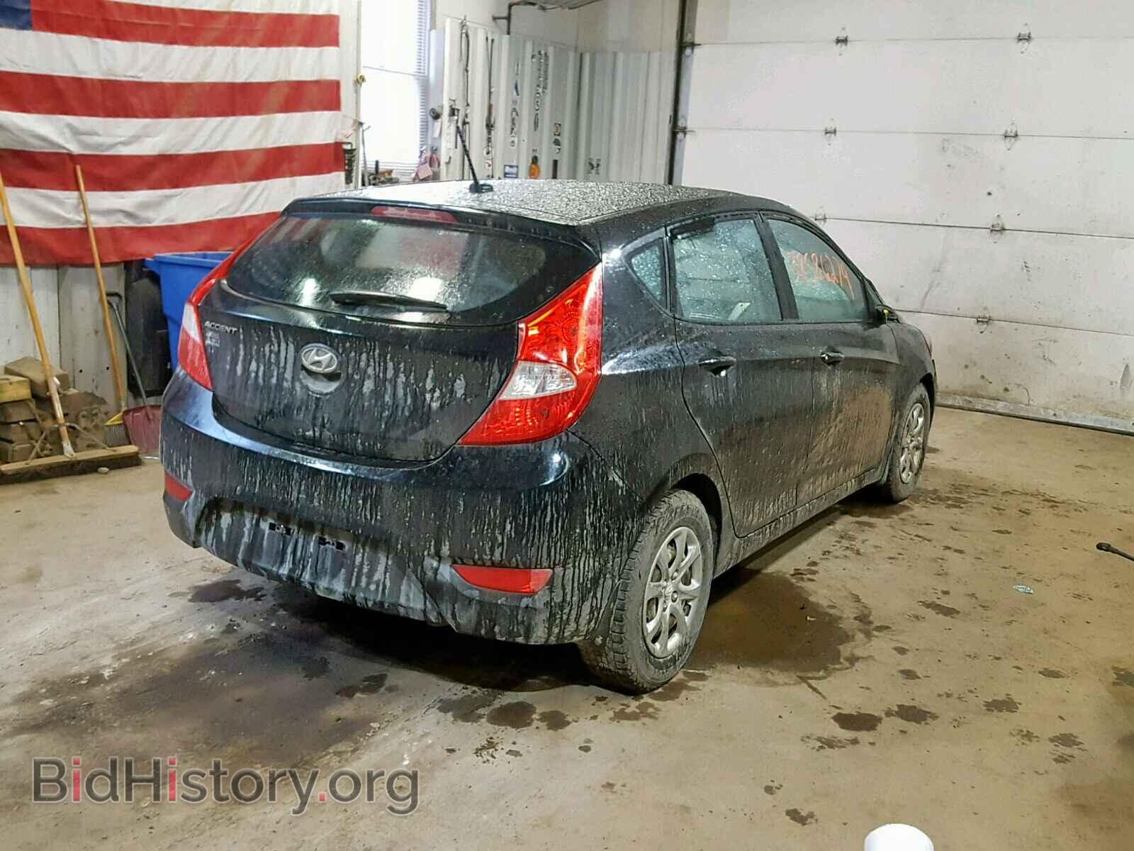 2013 HYUNDAI ACCENT - VIN: KMHCT5AE3DU082599 - Фото 4
