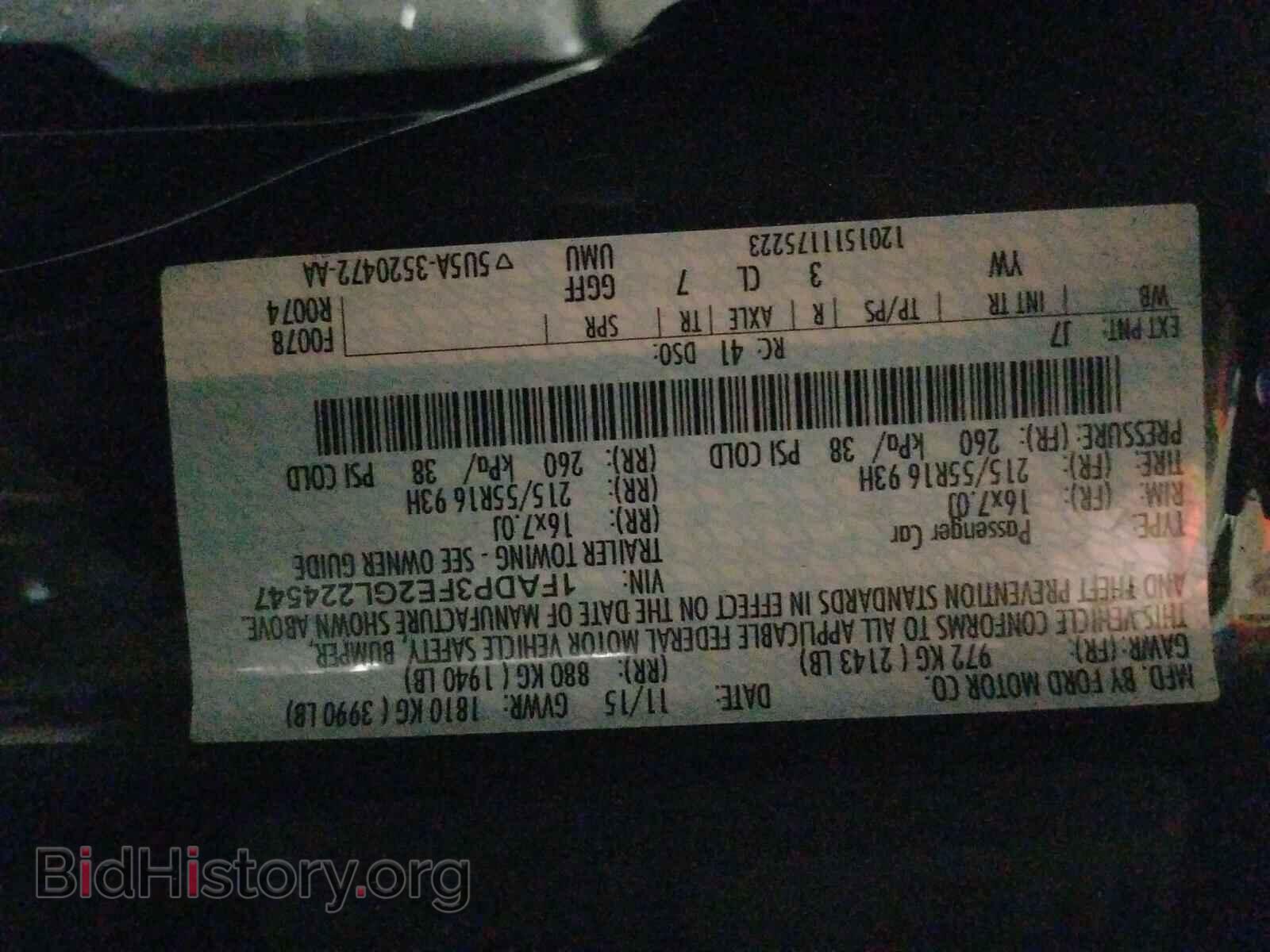 2016 FORD FOCUS - VIN: 1FADP3FE2GL224547 - Photo 10