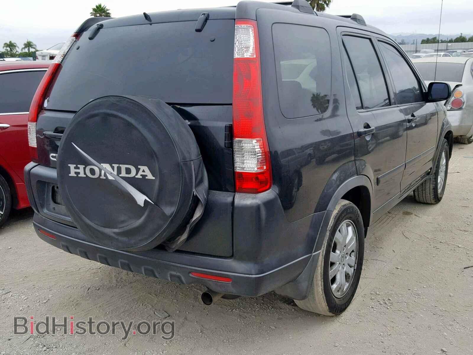 2006 HONDA CR-V EX - VIN: JHLRD78856C007700 - Фото 4