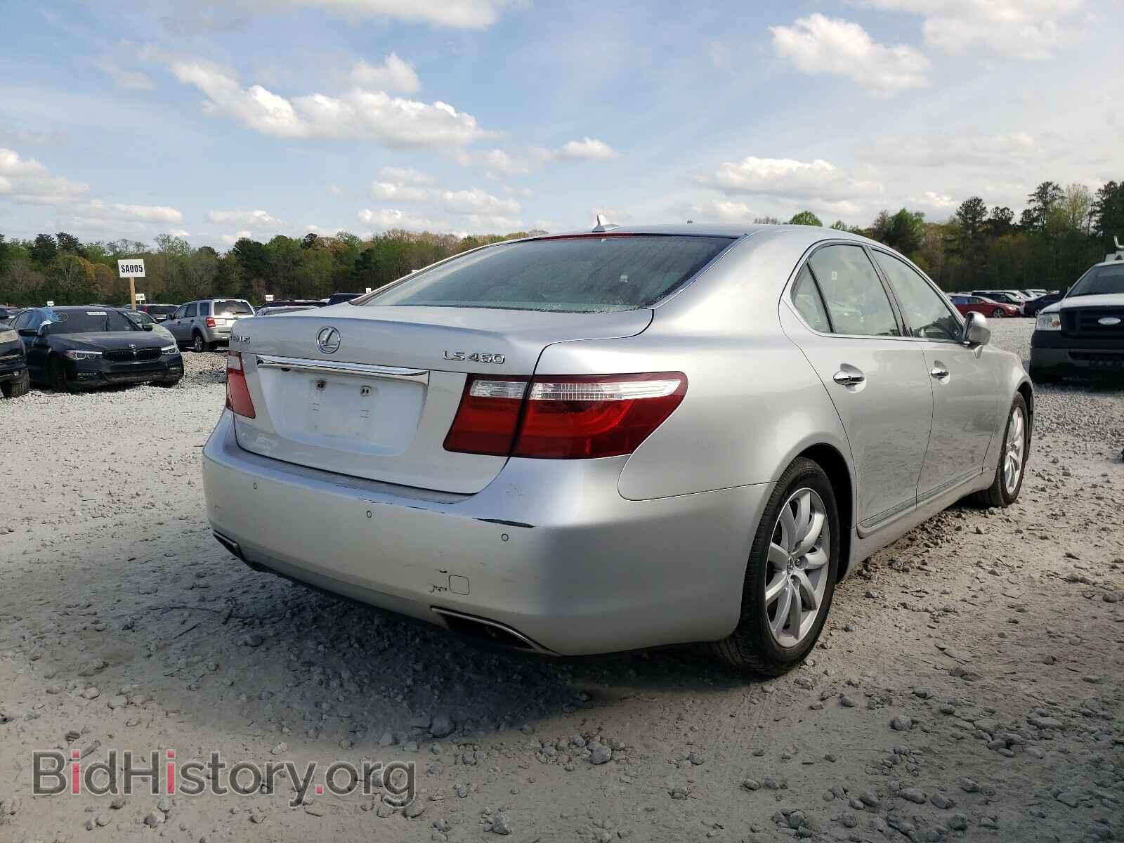 2007 LEXUS LS460 - VIN: JTHBL46F175040117 - Фото 4