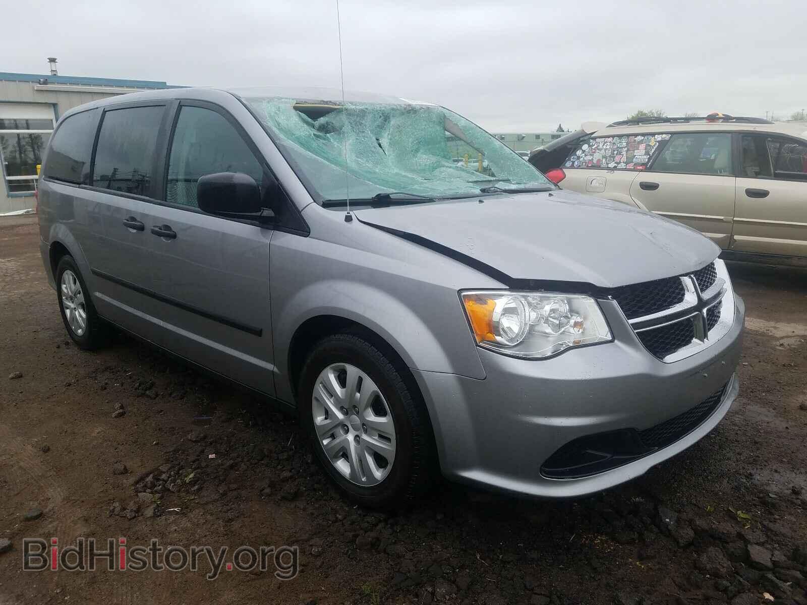 Фотография 2C4RDGBG8GR130123 - DODGE CARAVAN 2016