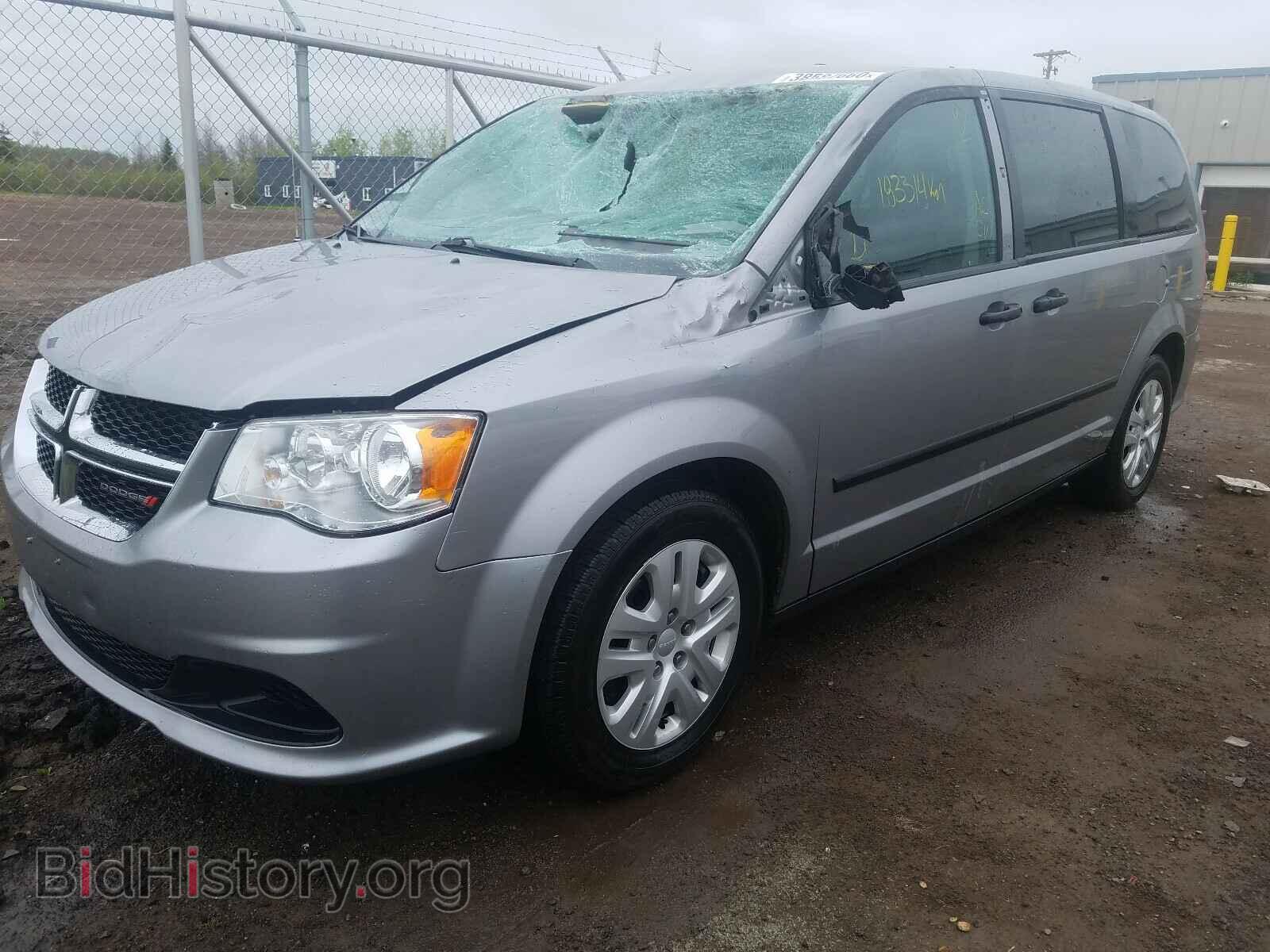 2016 DODGE CARAVAN - VIN: 2C4RDGBG8GR130123 - Фото 2