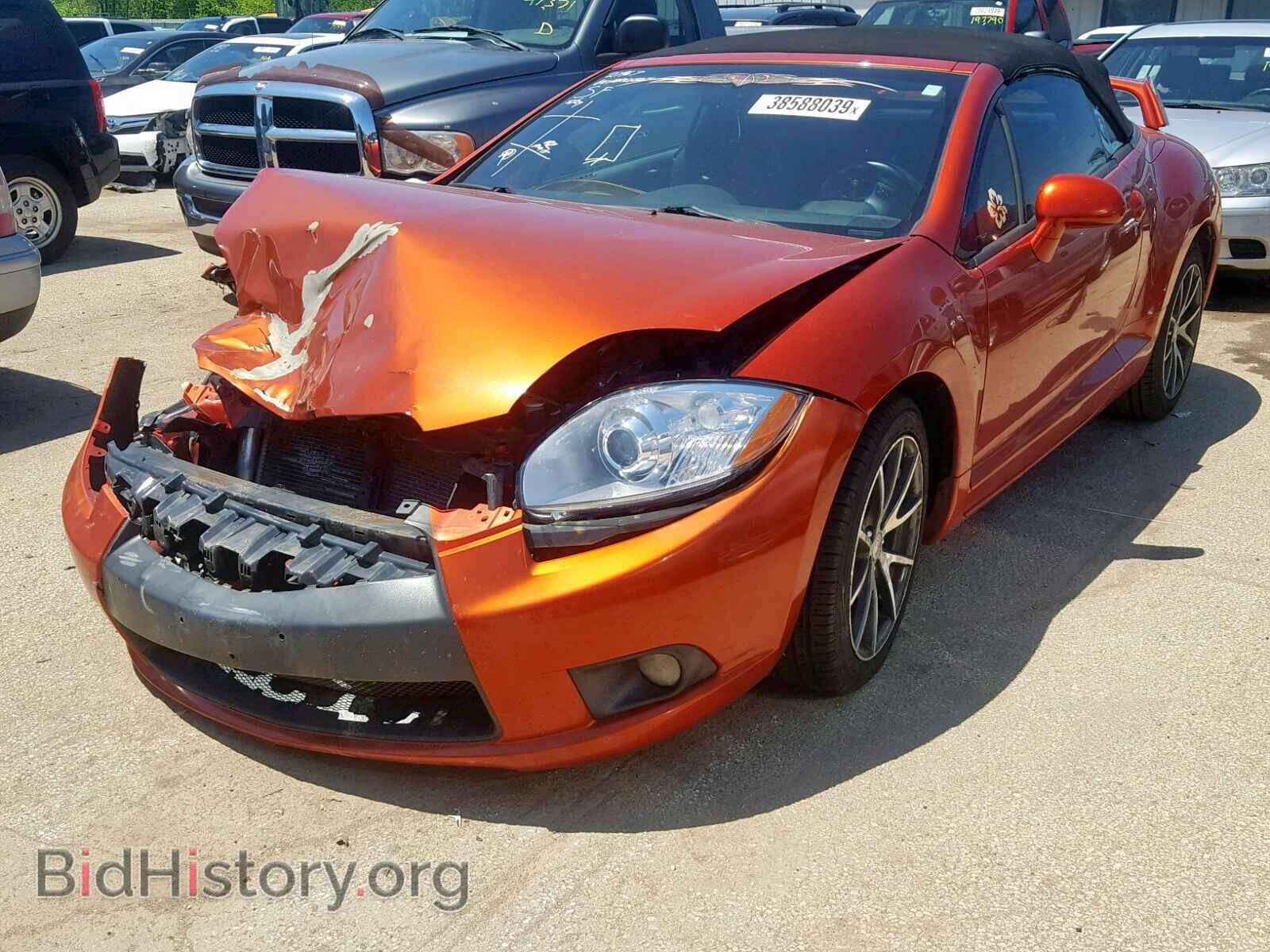 2011 MITSUBISHI ECLIPSE - VIN: 4A37L5EF9BE003255 - Photo 2