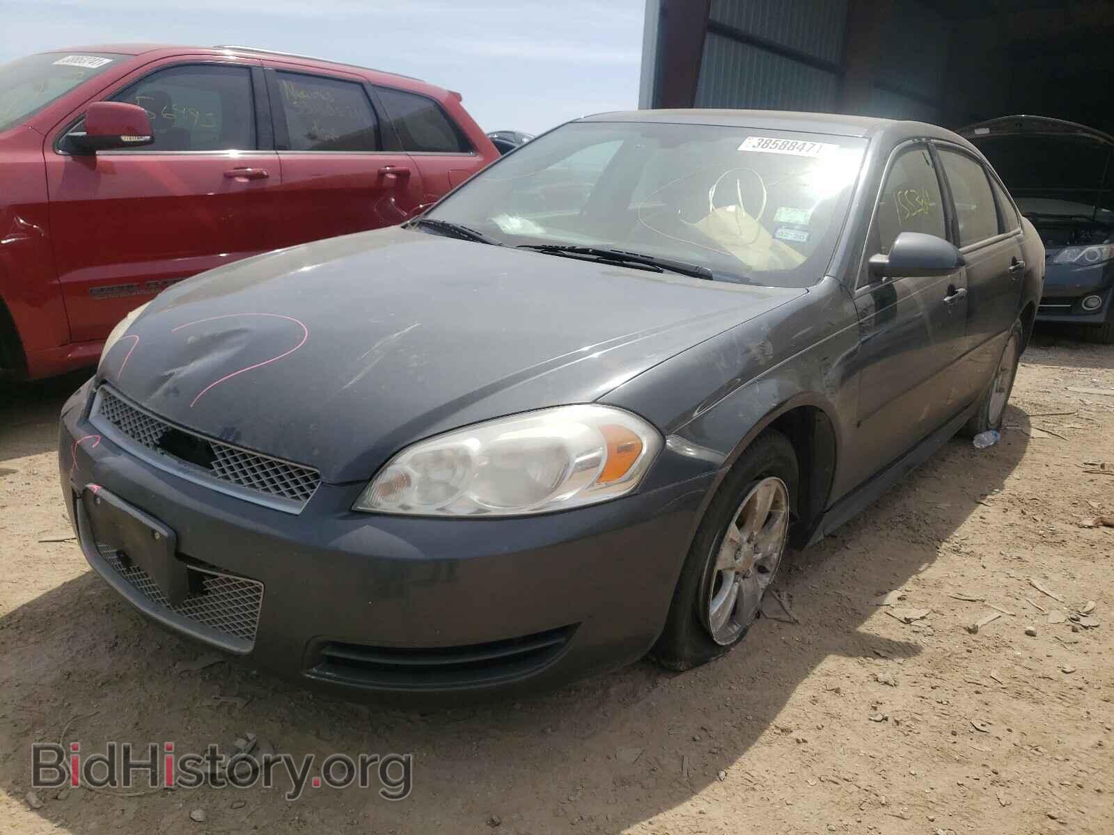2014 CHEVROLET IMPALA - VIN: 2G1WA5E32E1110625 - Фото 2