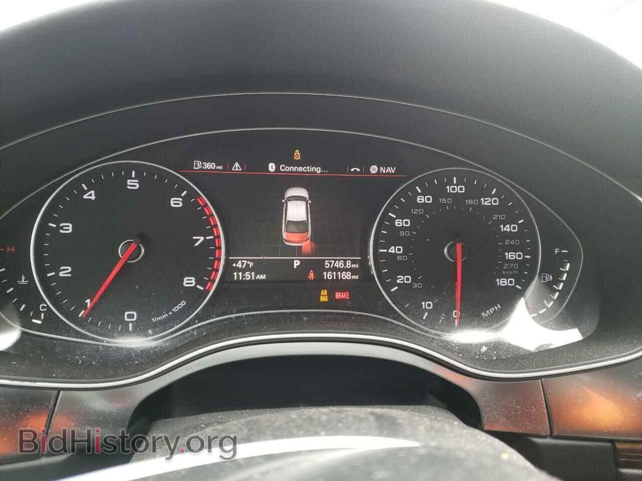 2014 AUDI A6 - VIN: WAUGFAFC5EN006579 - Фото 9