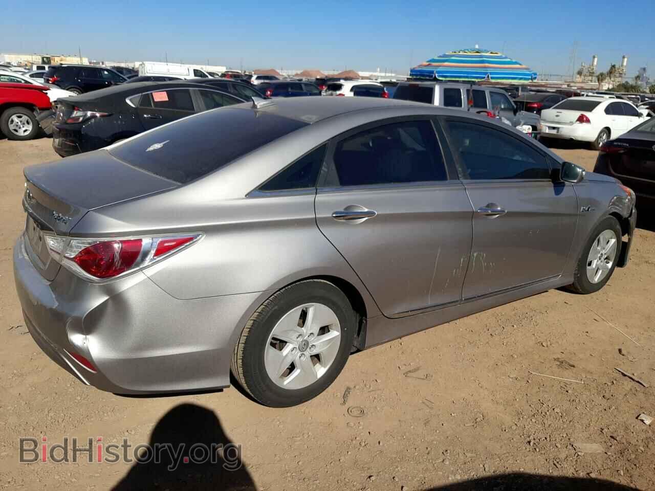 2012 HYUNDAI SONATA - VIN: KMHEC4A47CA031214 - Фото 3