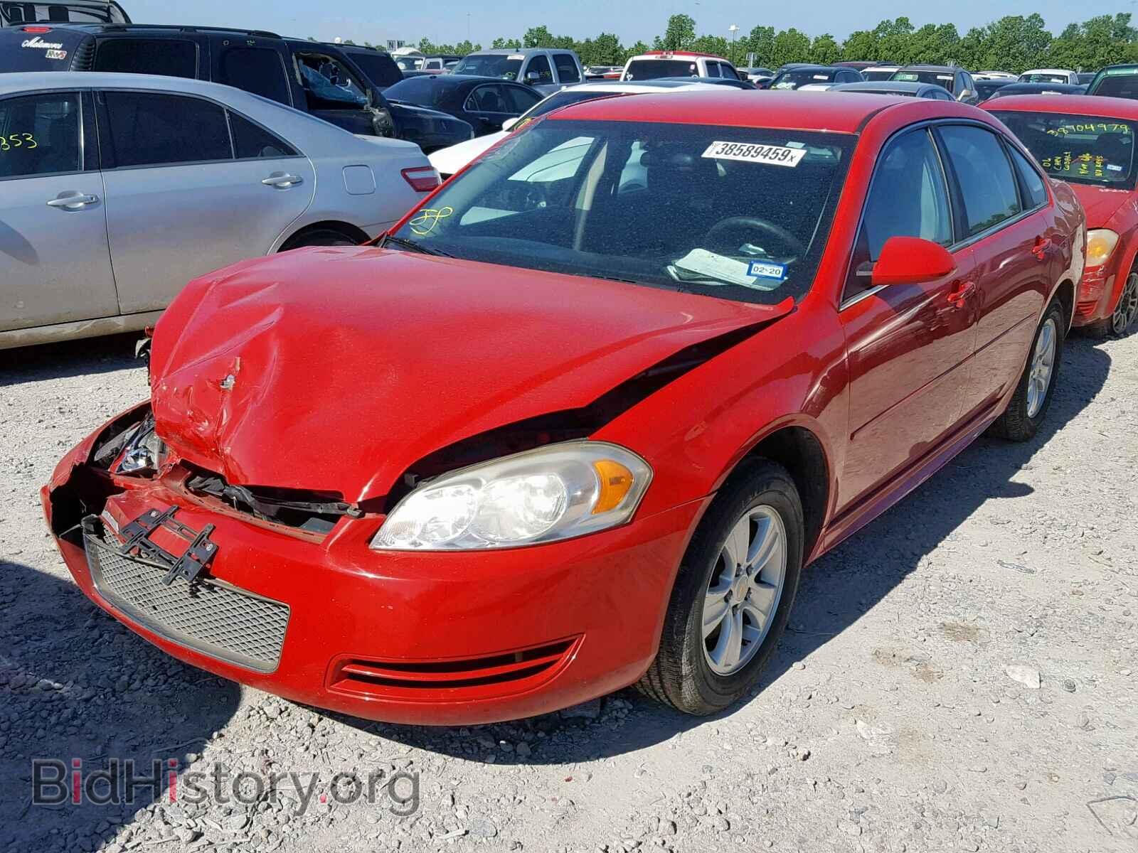 2013 CHEVROLET IMPALA - VIN: 2G1WF5E39D1237954 - Фото 2