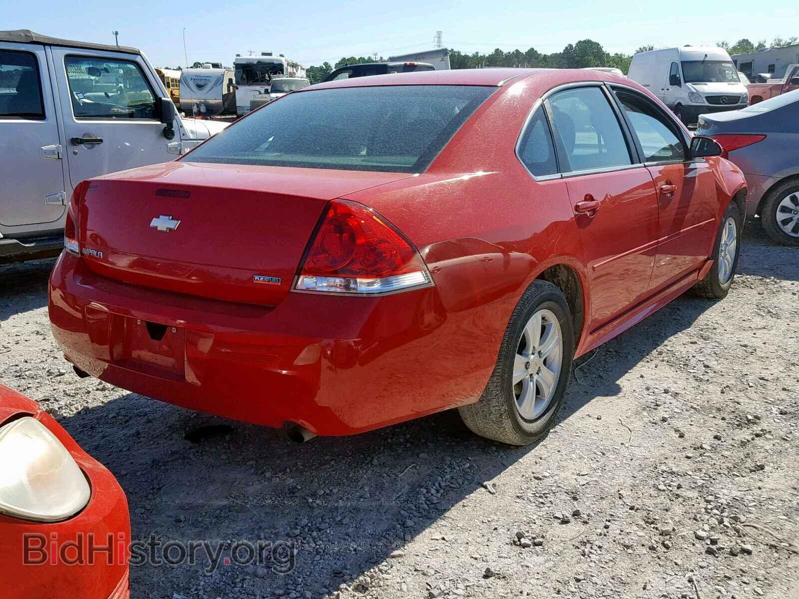 2013 CHEVROLET IMPALA - VIN: 2G1WF5E39D1237954 - Фото 4