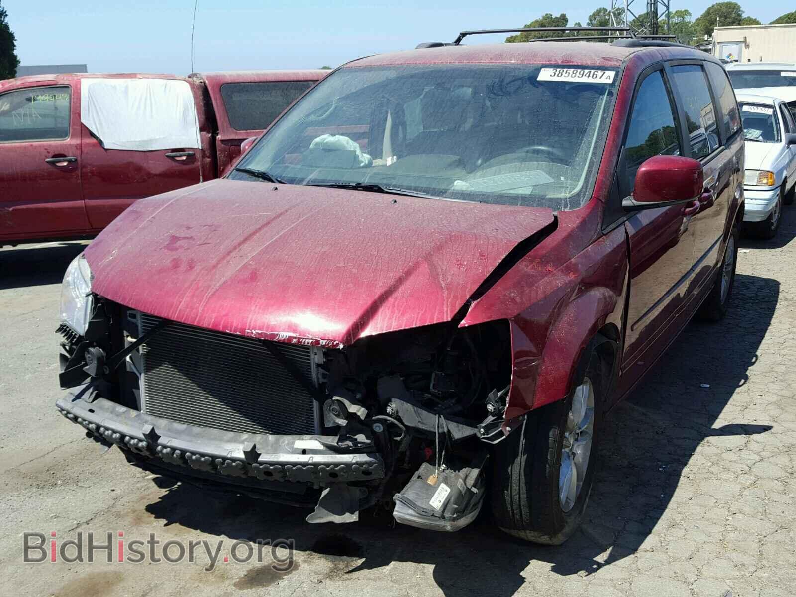 2014 DODGE CARAVAN - VIN: 2C4RDGCGXER400657 - Фото 2