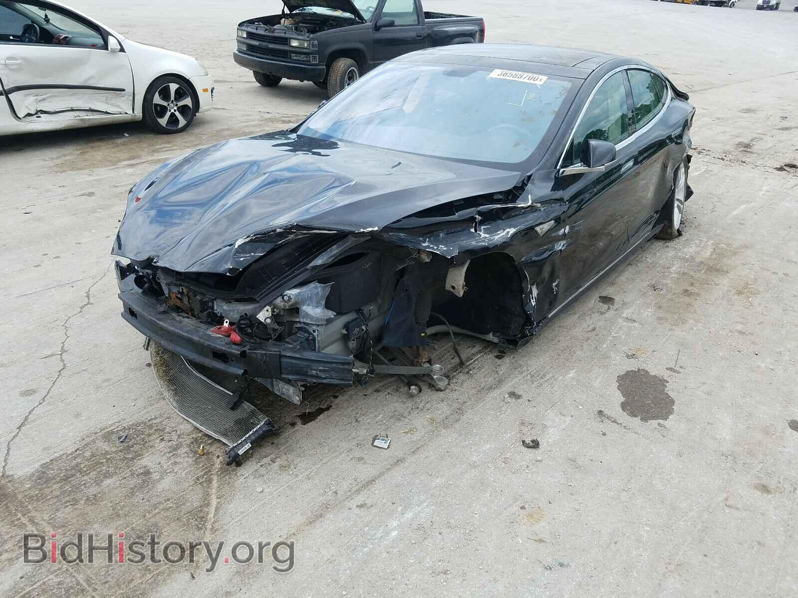 2013 TESLA MODEL S - VIN: 5YJSA1CG7DFP08287 - Photo 2