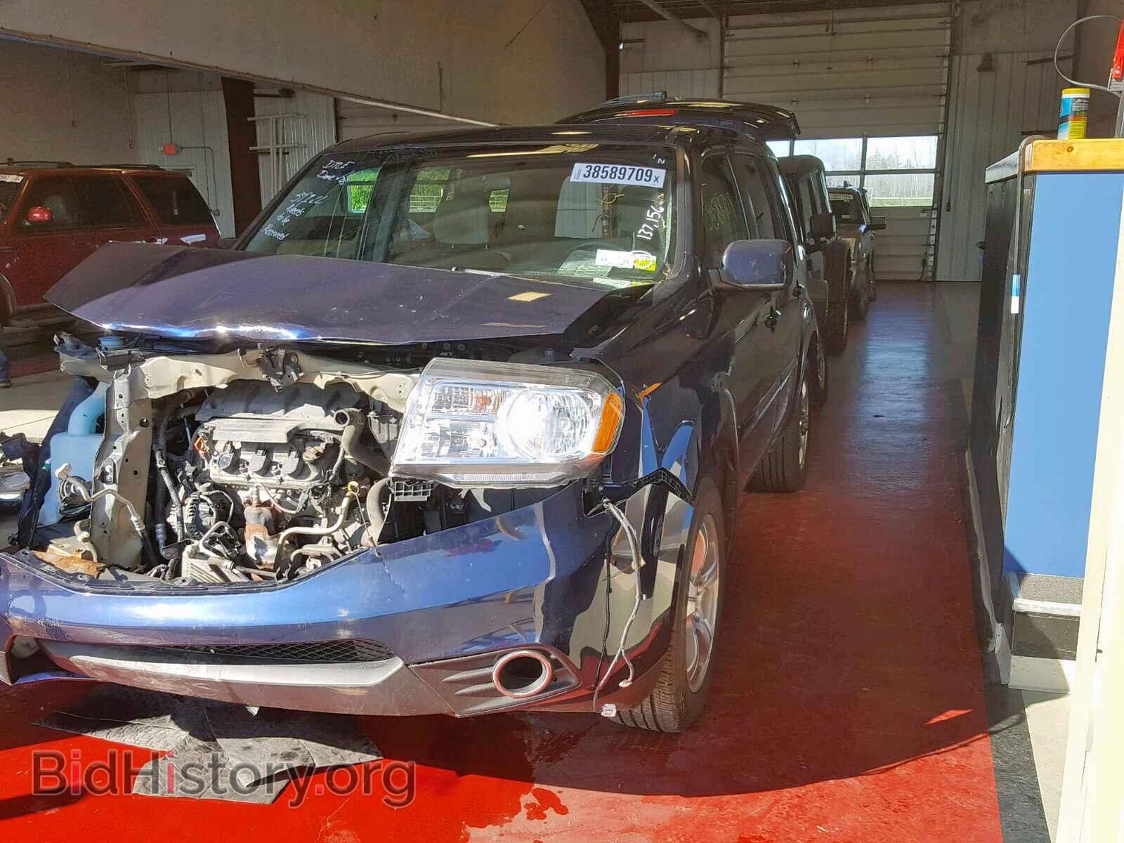 2013 HONDA PILOT EX - VIN: 5FNYF4H45DB068964 - Фото 2