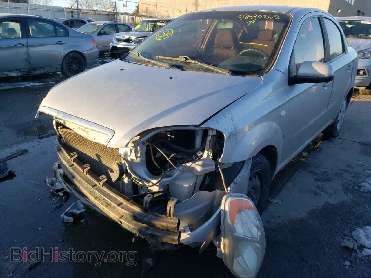 2007 CHEVROLET AVEO - VIN: KL1TD56667B063653 - Фото 2