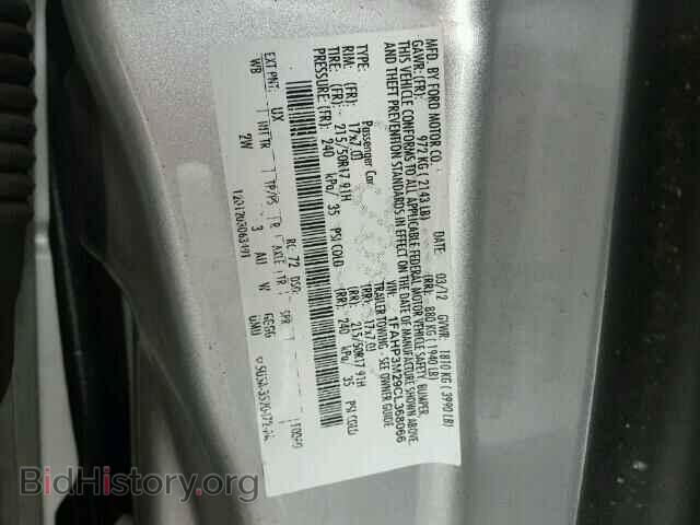 2012 FORD FOCUS - VIN: 1FAHP3M29CL368066 - Фото 10