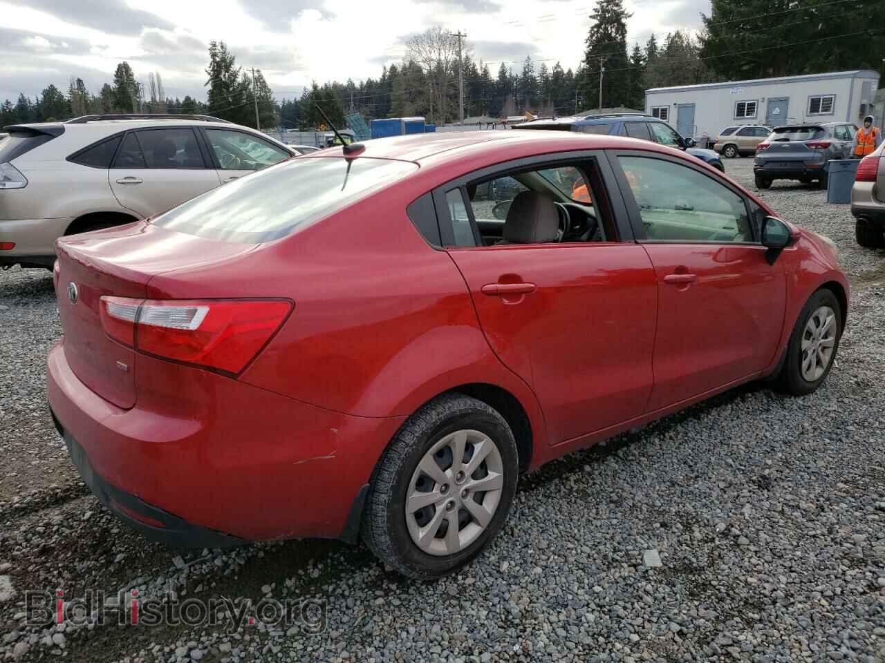 2014 KIA RIO - VIN: KNADM4A35E6365037 - Фото 3