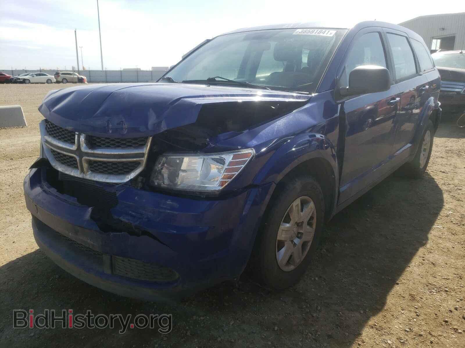 2012 DODGE JOURNEY - VIN: 3C4PDCAB4CT281781 - Фото 2