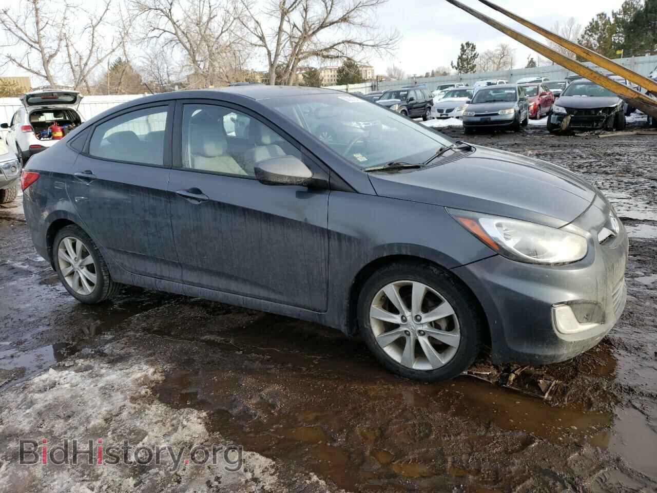 2012 HYUNDAI ACCENT - VIN: KMHCU4AE2CU256488 - Фото 4