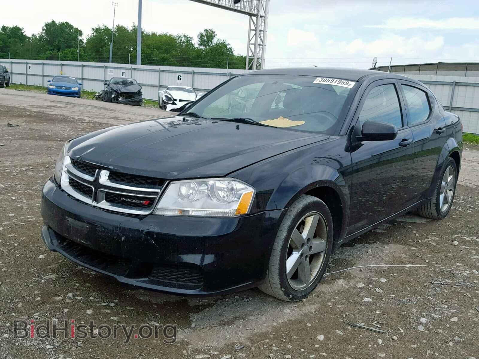 2012 DODGE AVENGER - VIN: 1C3CDZCB5CN280299 - Фото 2