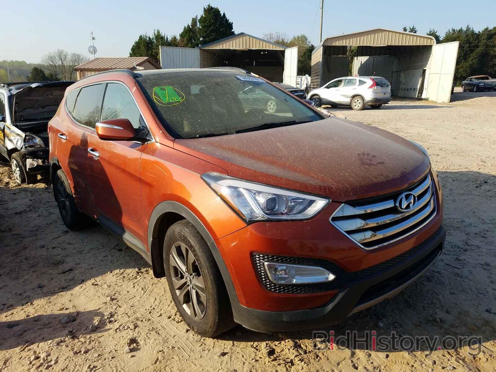 Photo 5XYZU3LB0EG188983 - HYUNDAI SANTA FE 2014