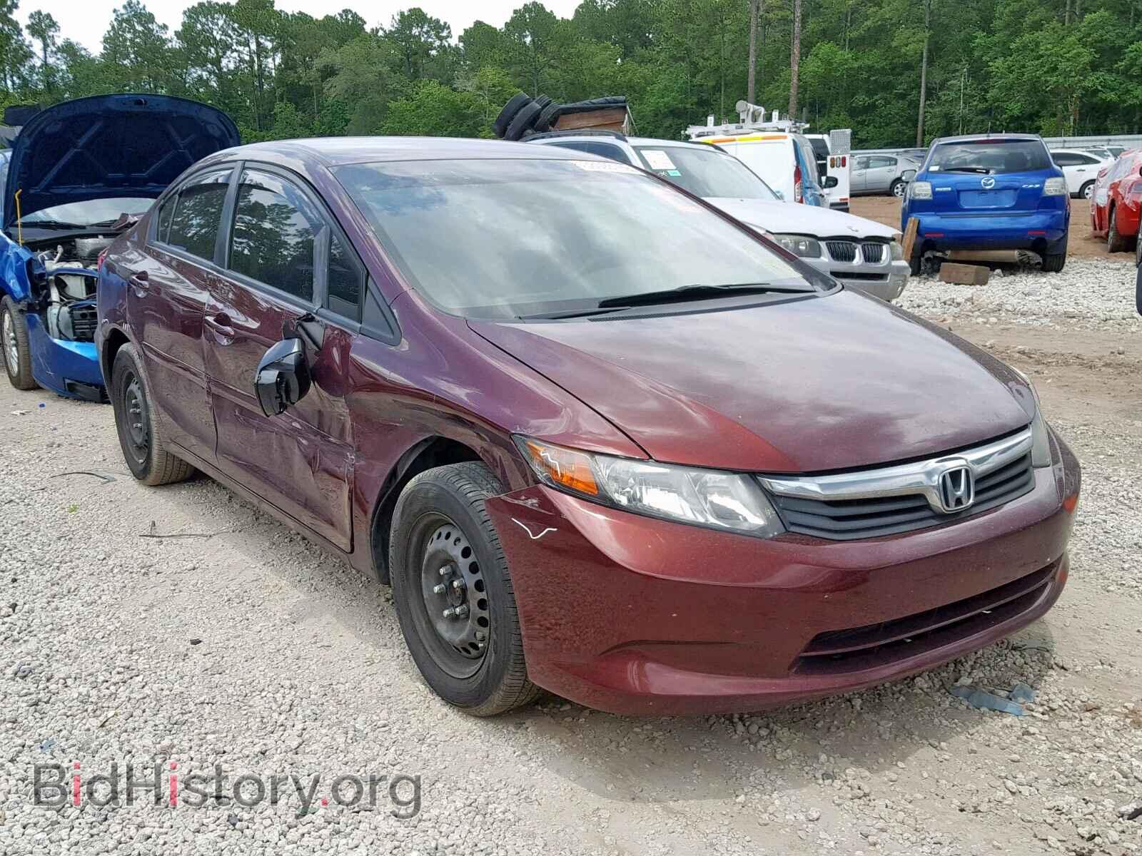 Photo JHMFB2F52CS002990 - HONDA CIVIC LX 2012