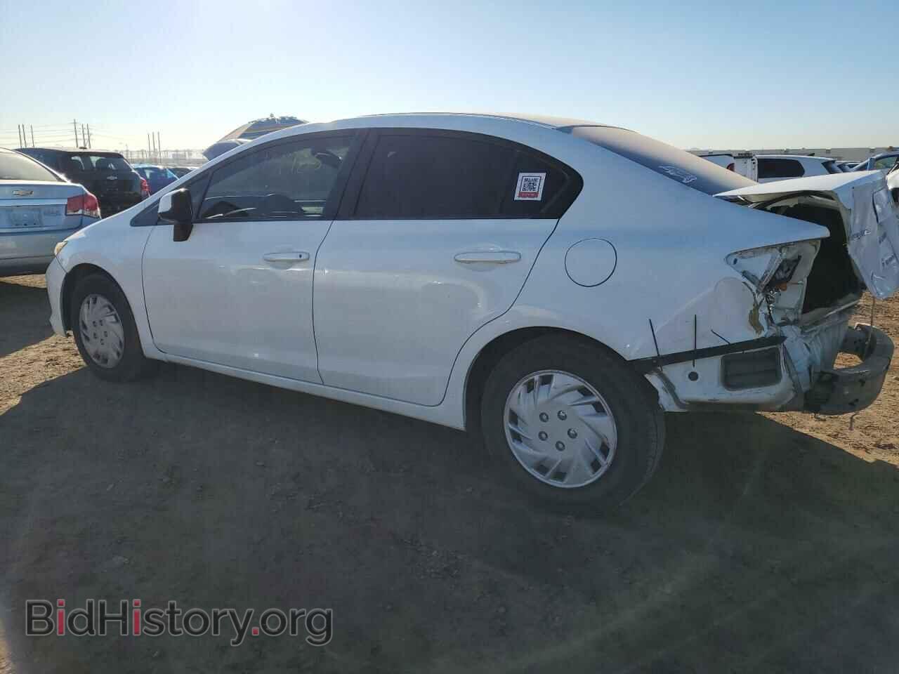 2012 HONDA CIVIC - VIN: 2HGFB2F52CH592781 - Фото 2