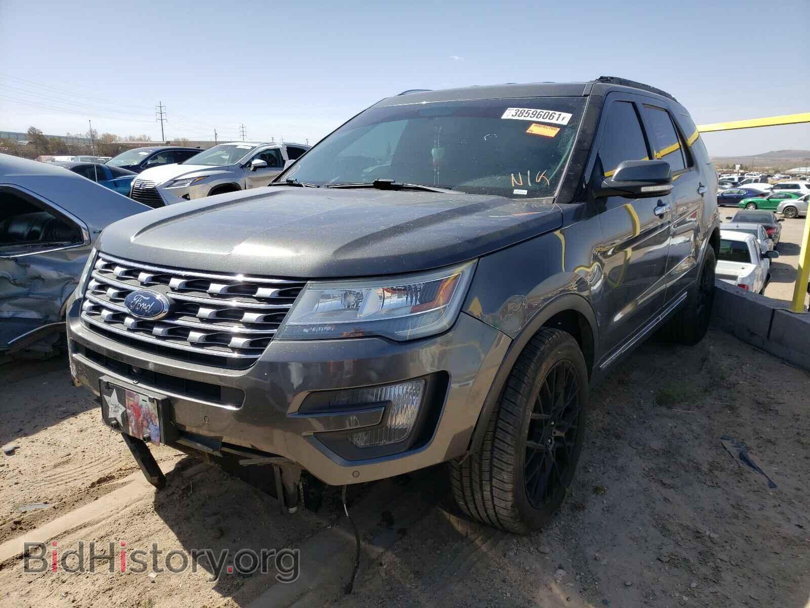 2016 FORD EXPLORER - VIN: 1FM5K8F81GGA35977 - Фото 2