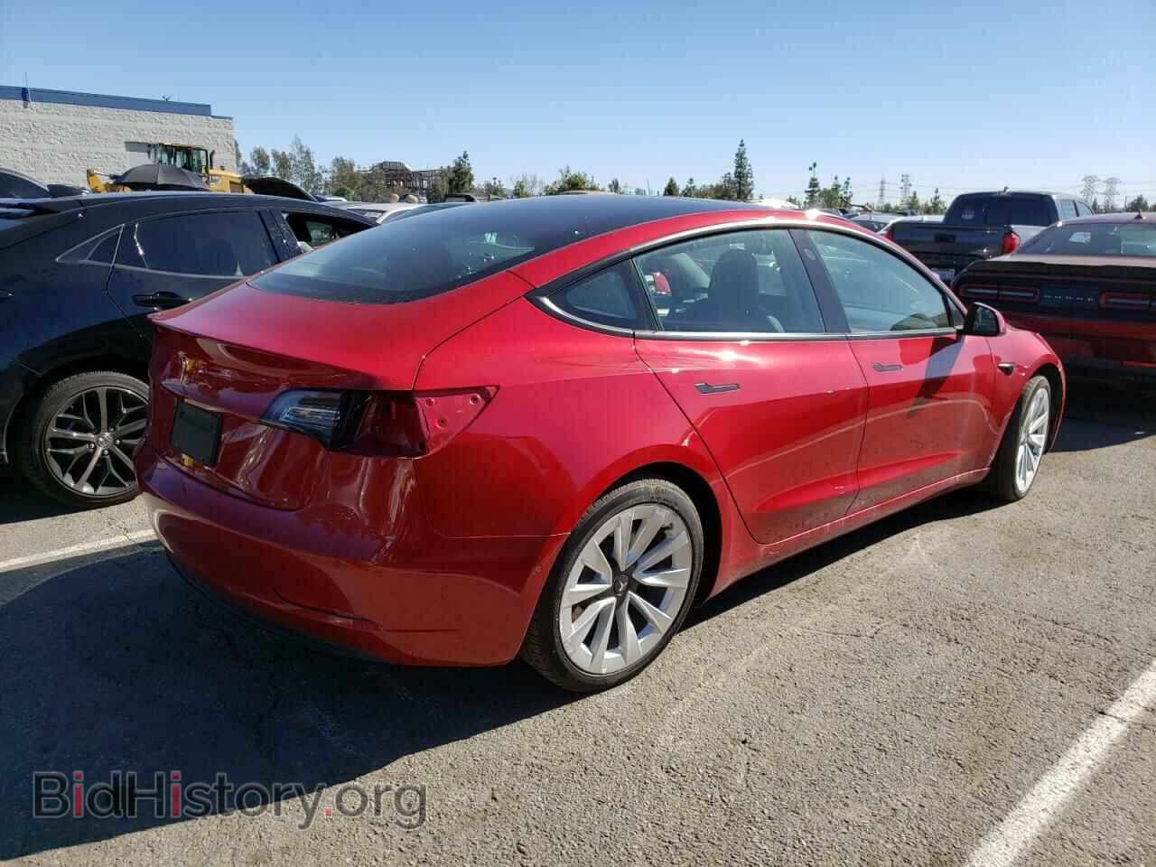 2022 TESLA MODEL 3 - VIN: 5YJ3E1EA5NF142763 - Фото 3