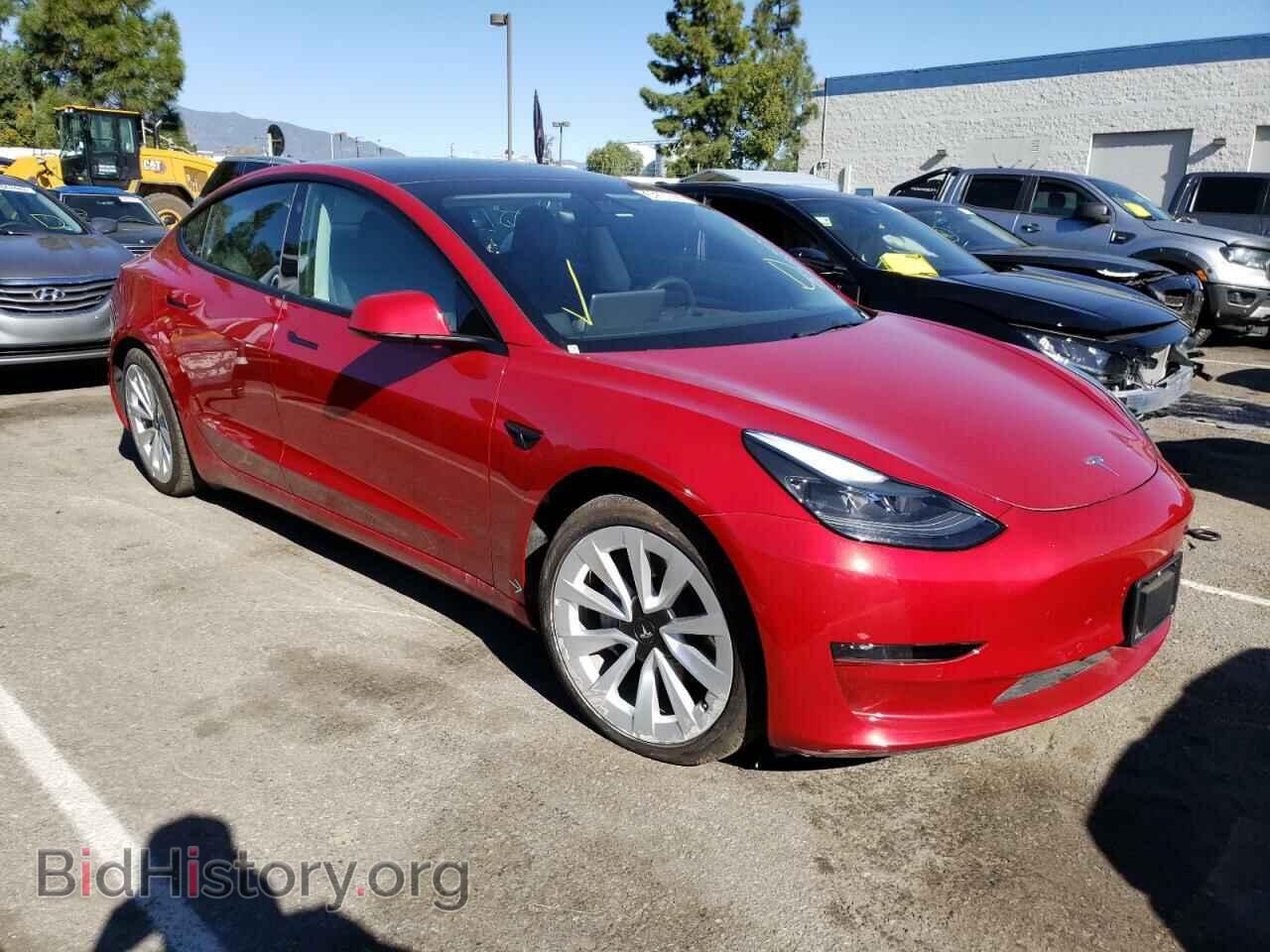 2022 TESLA MODEL 3 - VIN: 5YJ3E1EA5NF142763 - Фото 4