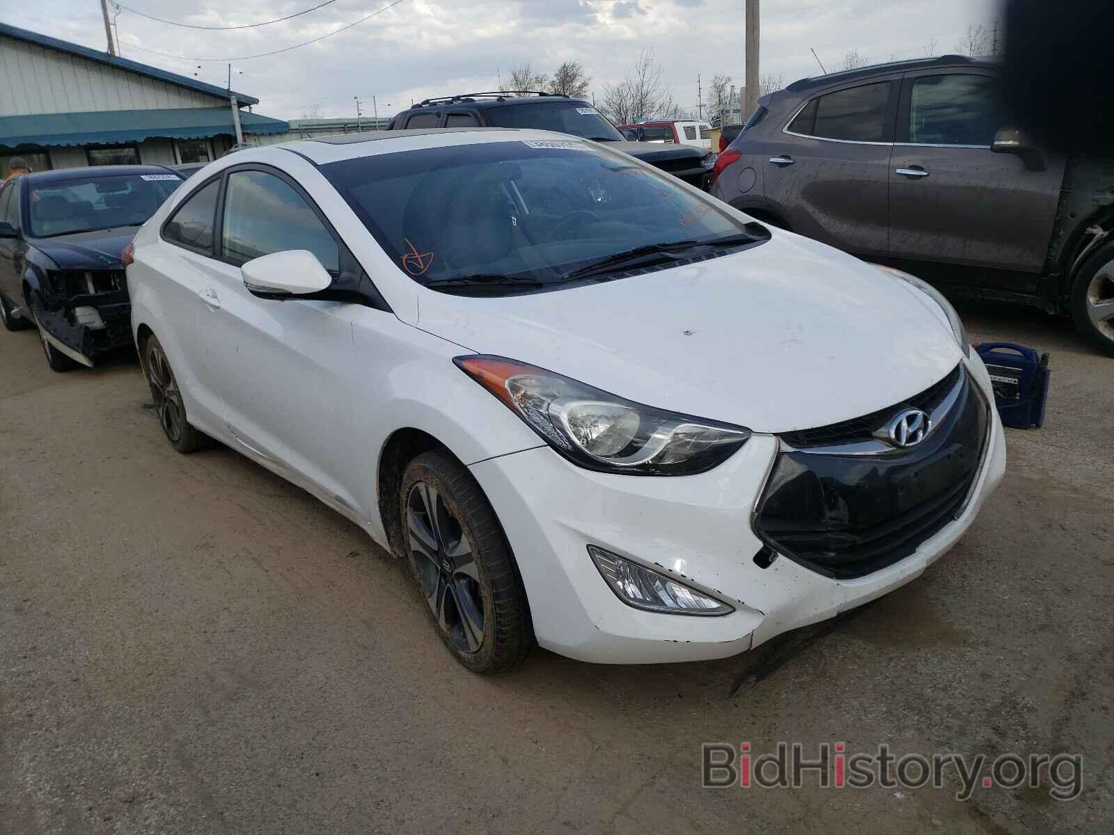 Photo KMHDH6AE0DU008312 - HYUNDAI ELANTRA 2013