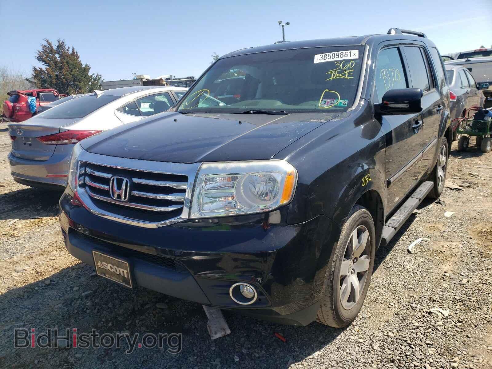 2013 HONDA PILOT - VIN: 5FNYF4H95DB040691 - Фото 2