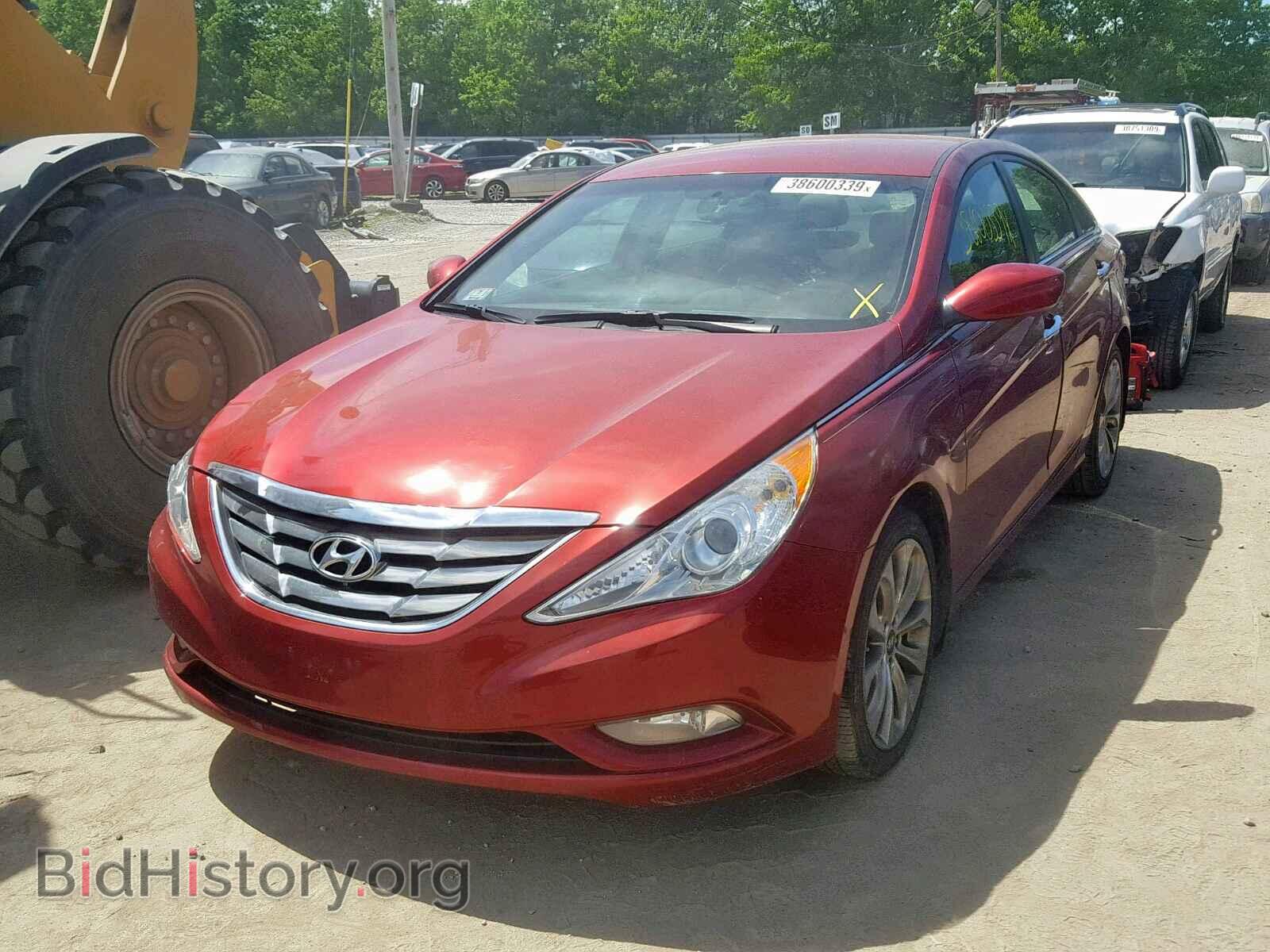 2012 HYUNDAI SONATA - VIN: 5NPEC4AC2CH393049 - Фото 2