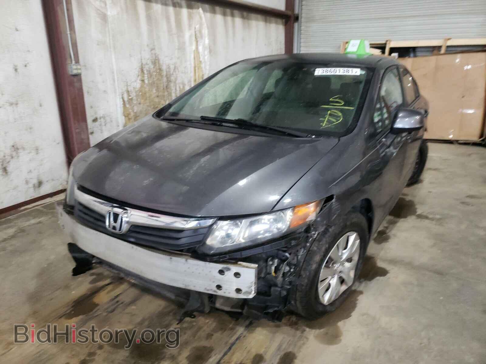 2012 HONDA CIVIC - VIN: 19XFB2F52CE012147 - Фото 2
