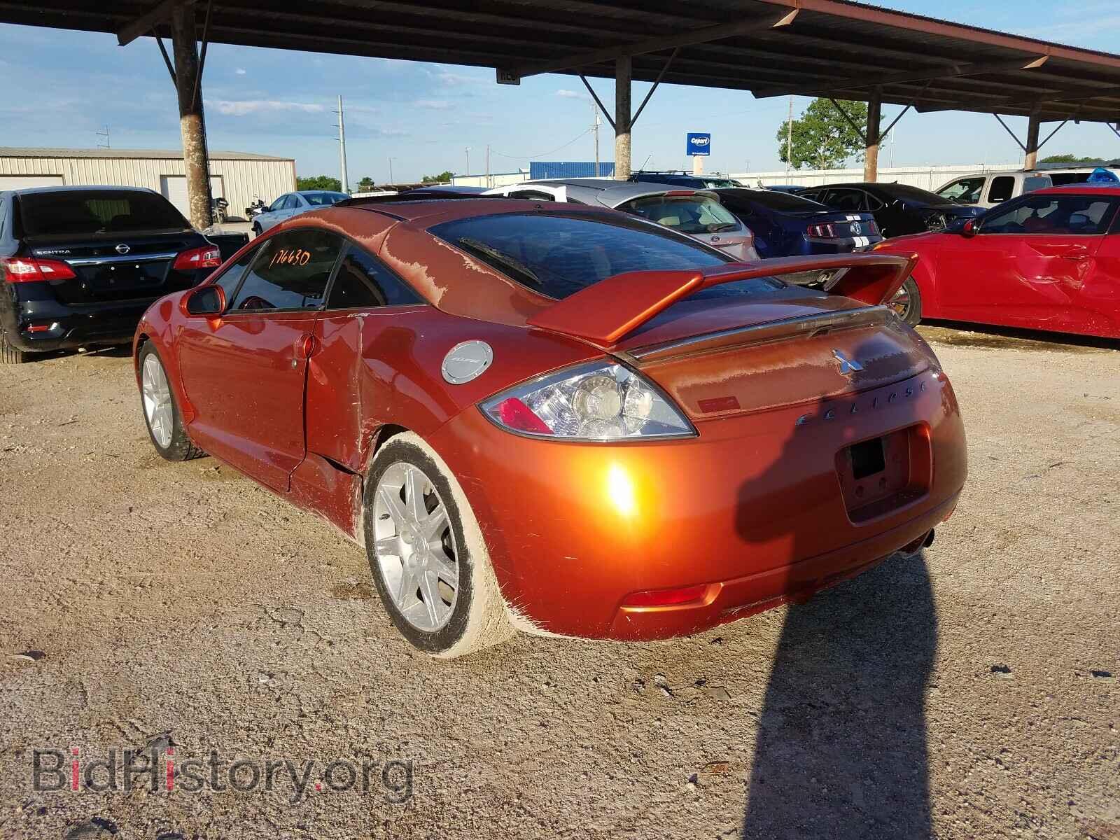 2006 MITSUBISHI ECLIPSE - VIN: 4A3AK34T76E037723 - Фото 3