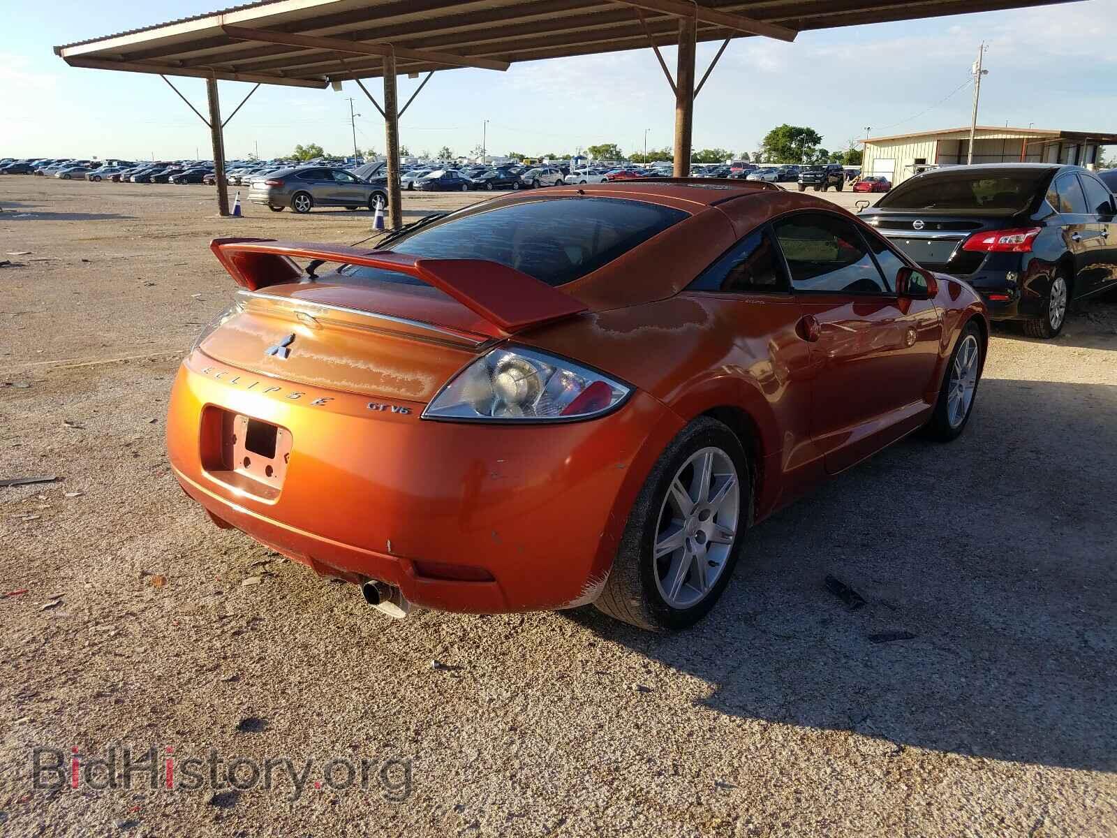 2006 MITSUBISHI ECLIPSE - VIN: 4A3AK34T76E037723 - Фото 4