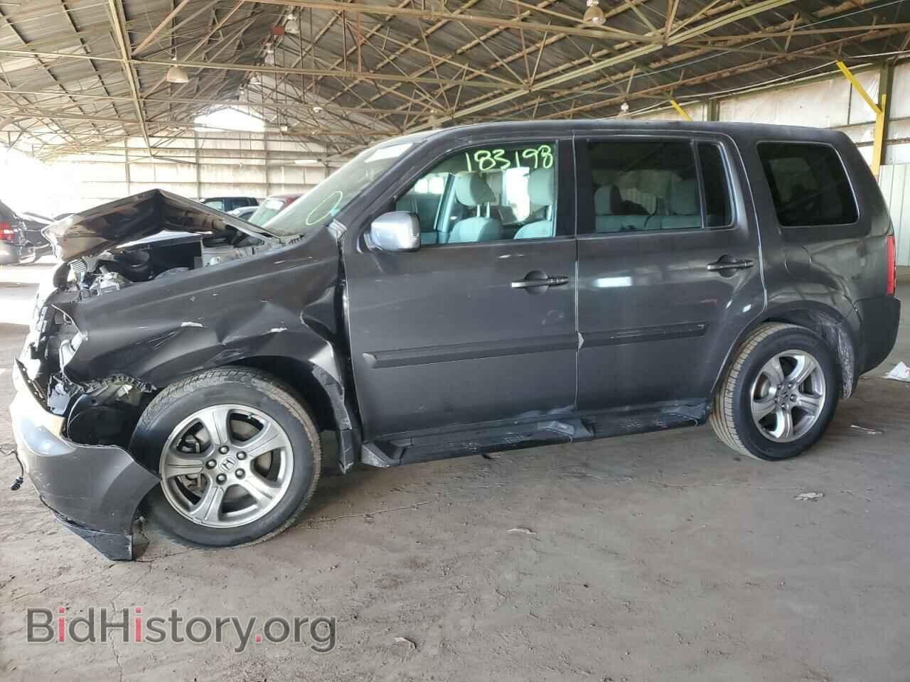Photo 5FNYF3H42DB006643 - HONDA PILOT 2013
