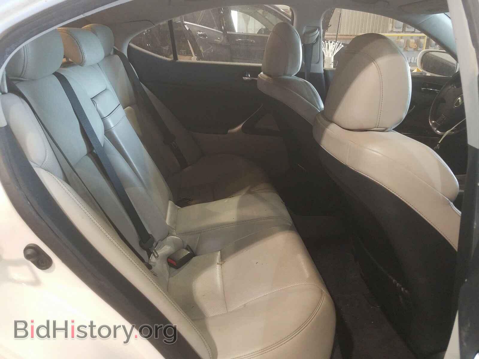 2010 LEXUS IS - VIN: JTHBF5C27A2096456 - Фото 6