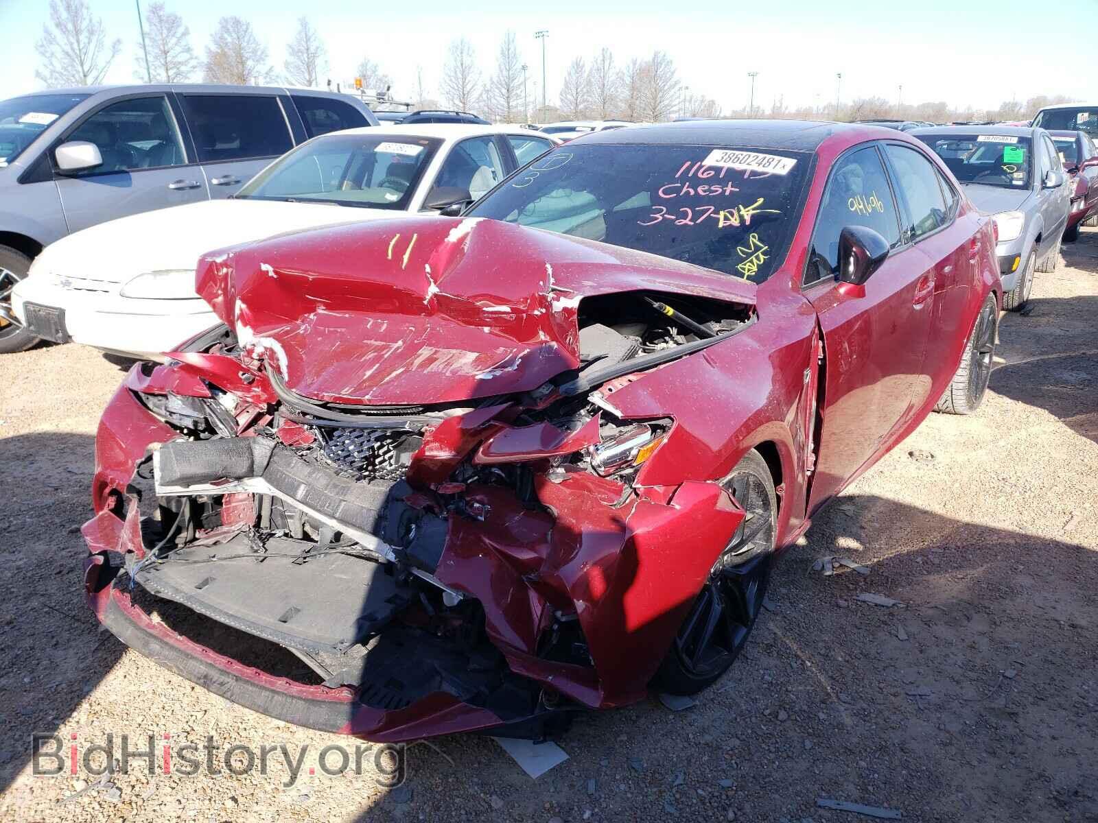 2014 LEXUS IS - VIN: JTHCF1D26E5012904 - Фото 2