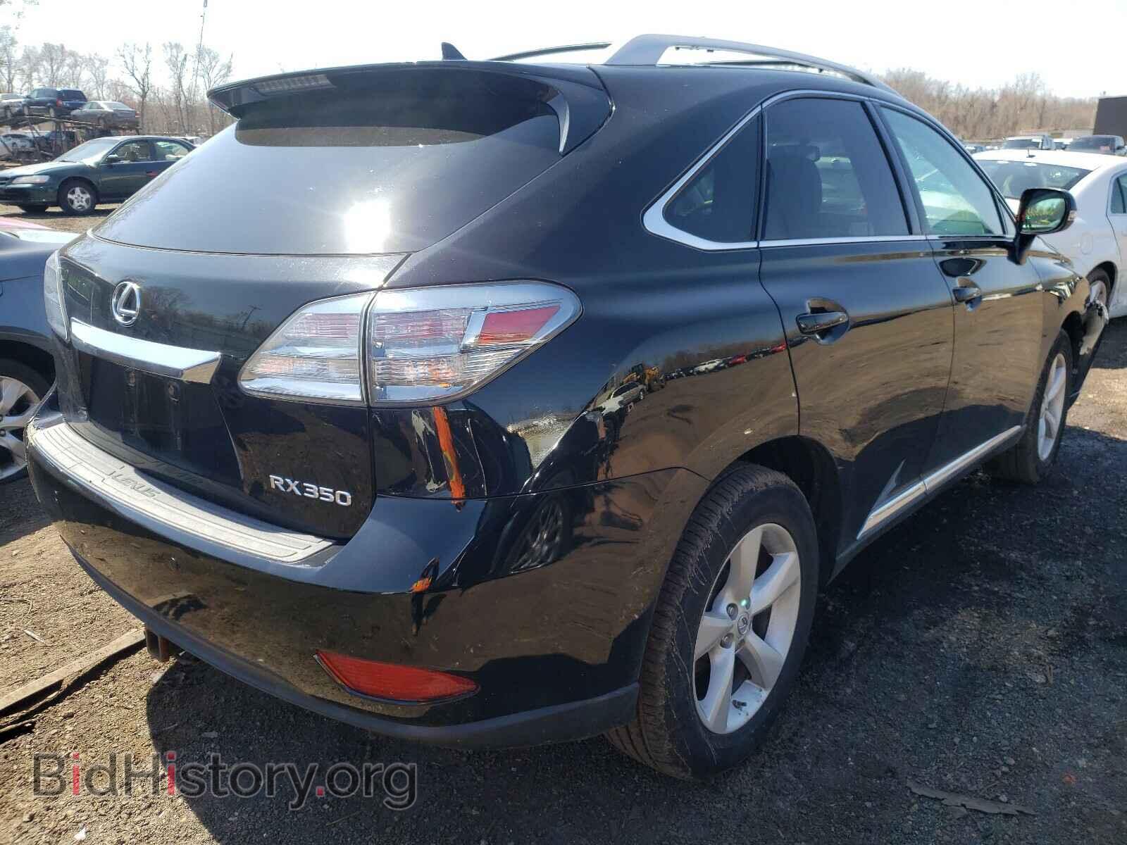 2012 LEXUS RX350 - VIN: 2T2BK1BA7CC123377 - Фото 4