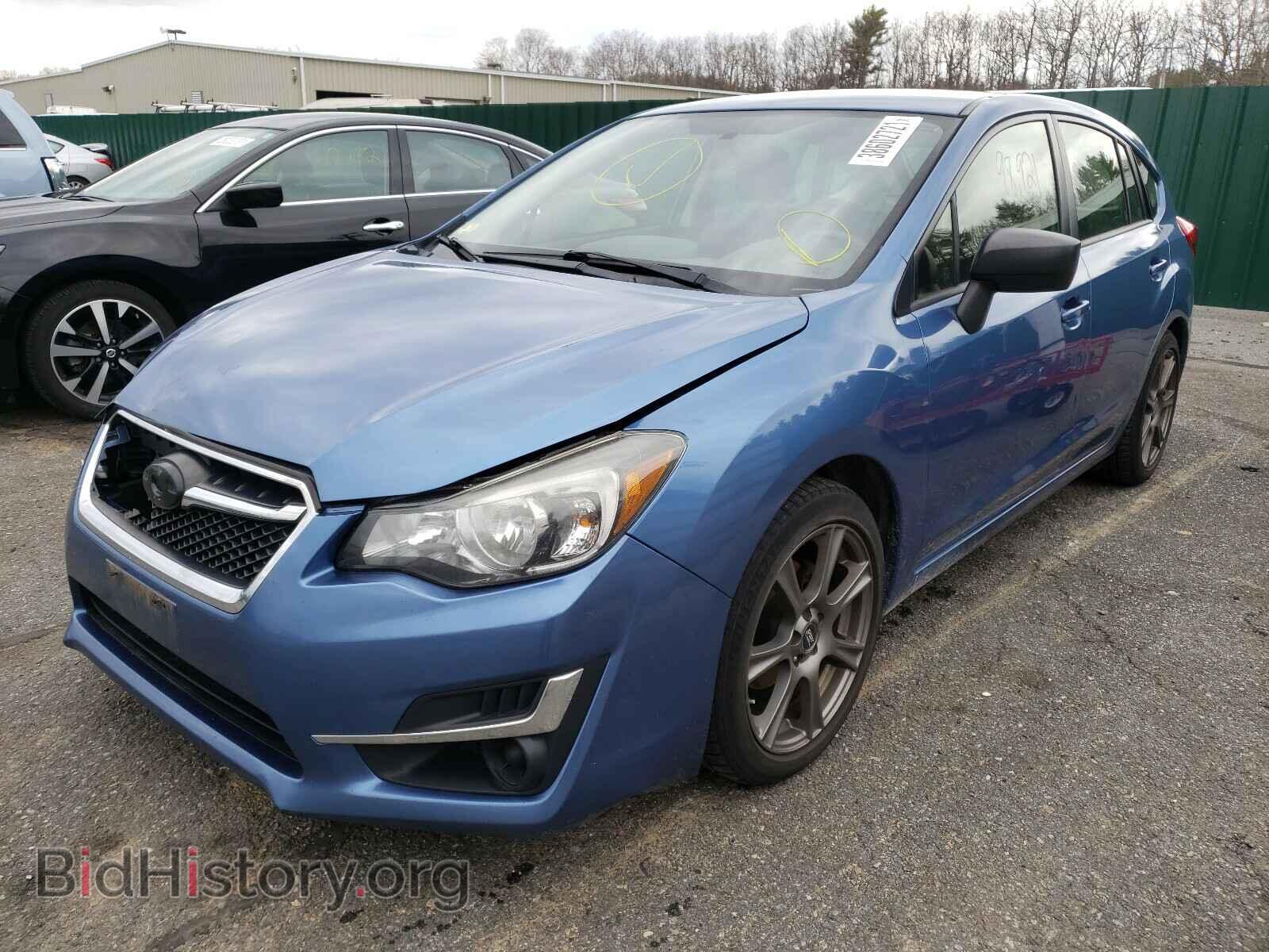 2015 SUBARU IMPREZA - VIN: JF1GPAA66FH206376 - Фото 2