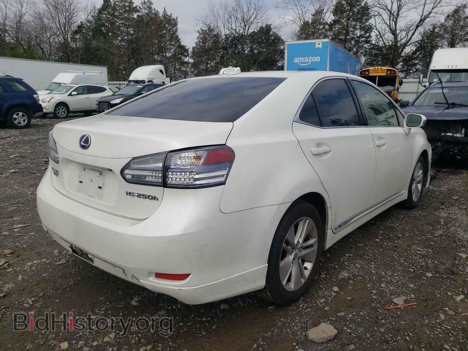 2010 LEXUS HS - VIN: JTHBB1BA0A2036886 - Фото 4