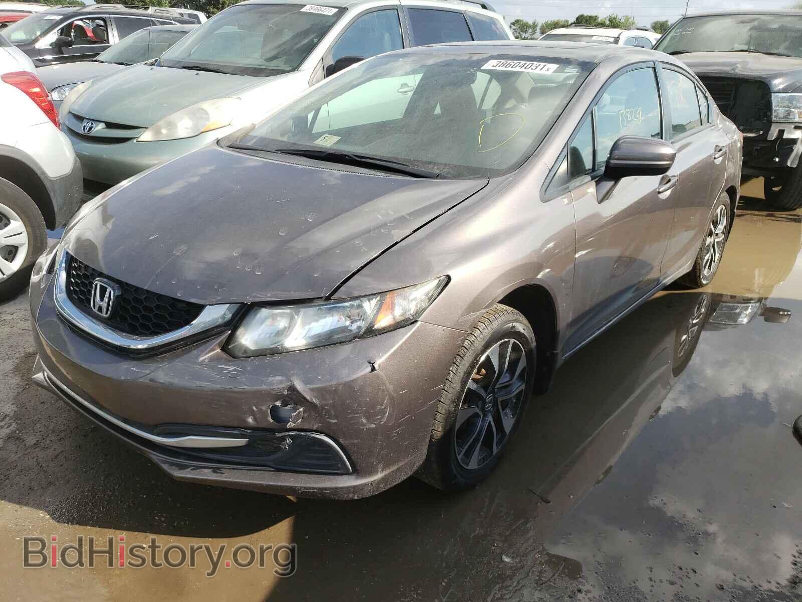 2014 HONDA CIVIC - VIN: 2HGFB2F88EH525602 - Фото 2