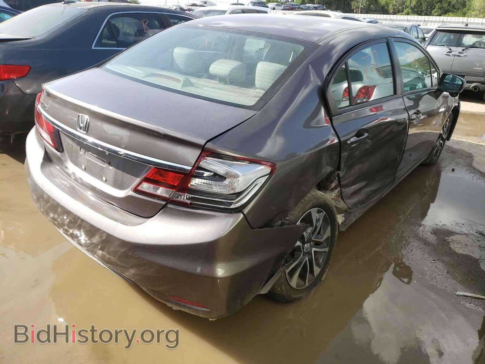 2014 HONDA CIVIC - VIN: 2HGFB2F88EH525602 - Фото 4