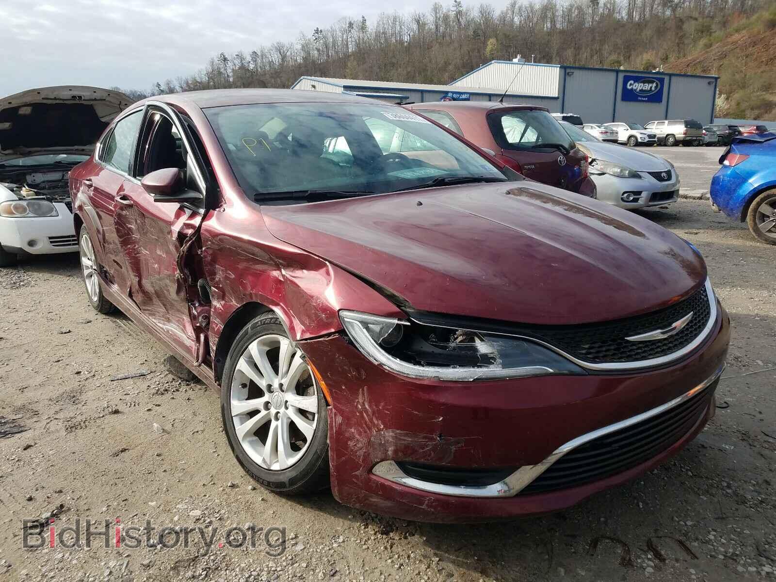 Фотография 1C3CCCABXFN586972 - CHRYSLER 200 2015