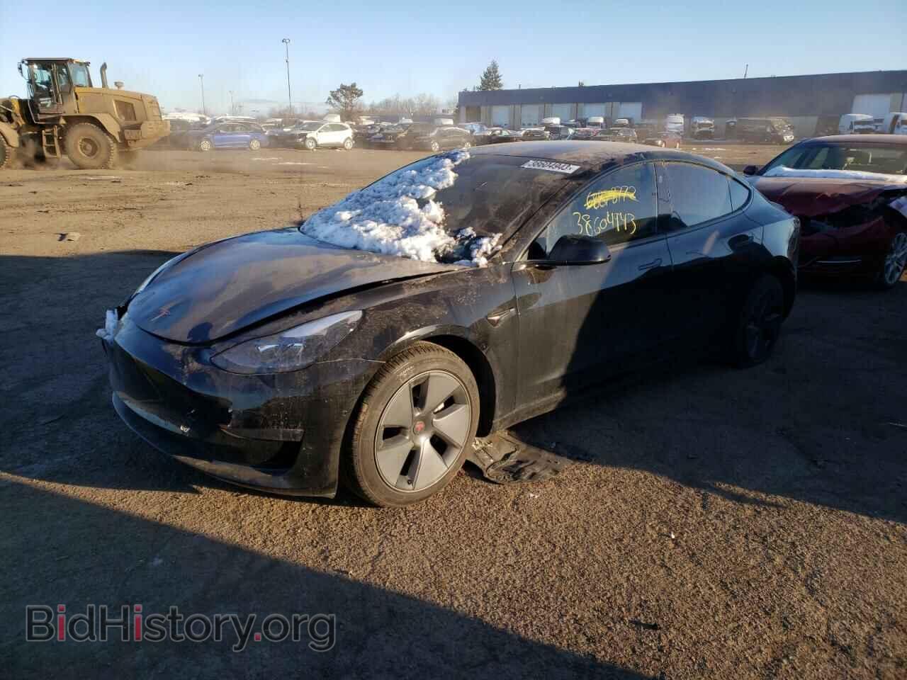 Photo 5YJ3E1EB7MF056314 - TESLA MODEL 3 2021