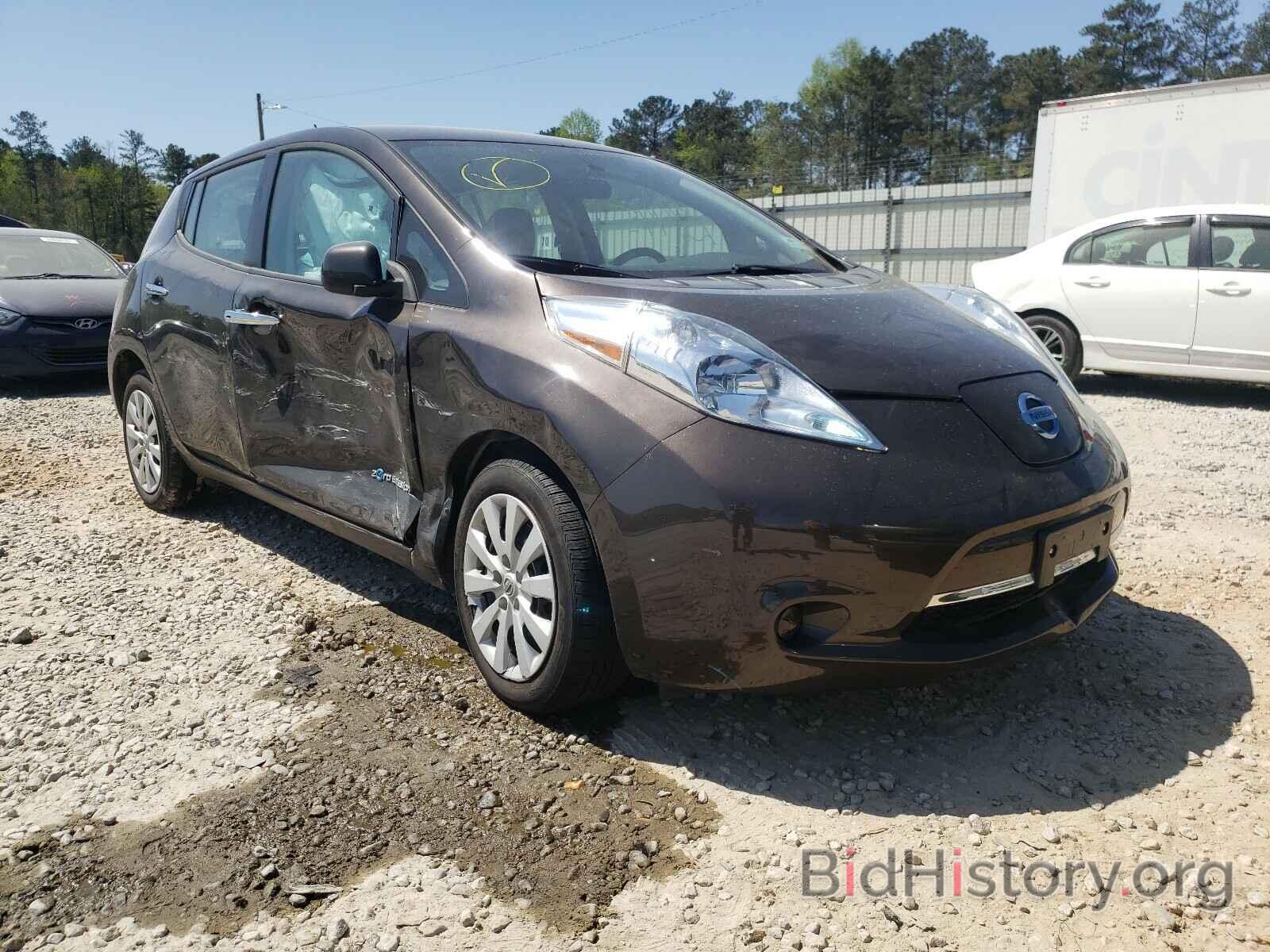 Photo 1N4BZ0CP1HC301402 - NISSAN LEAF 2017