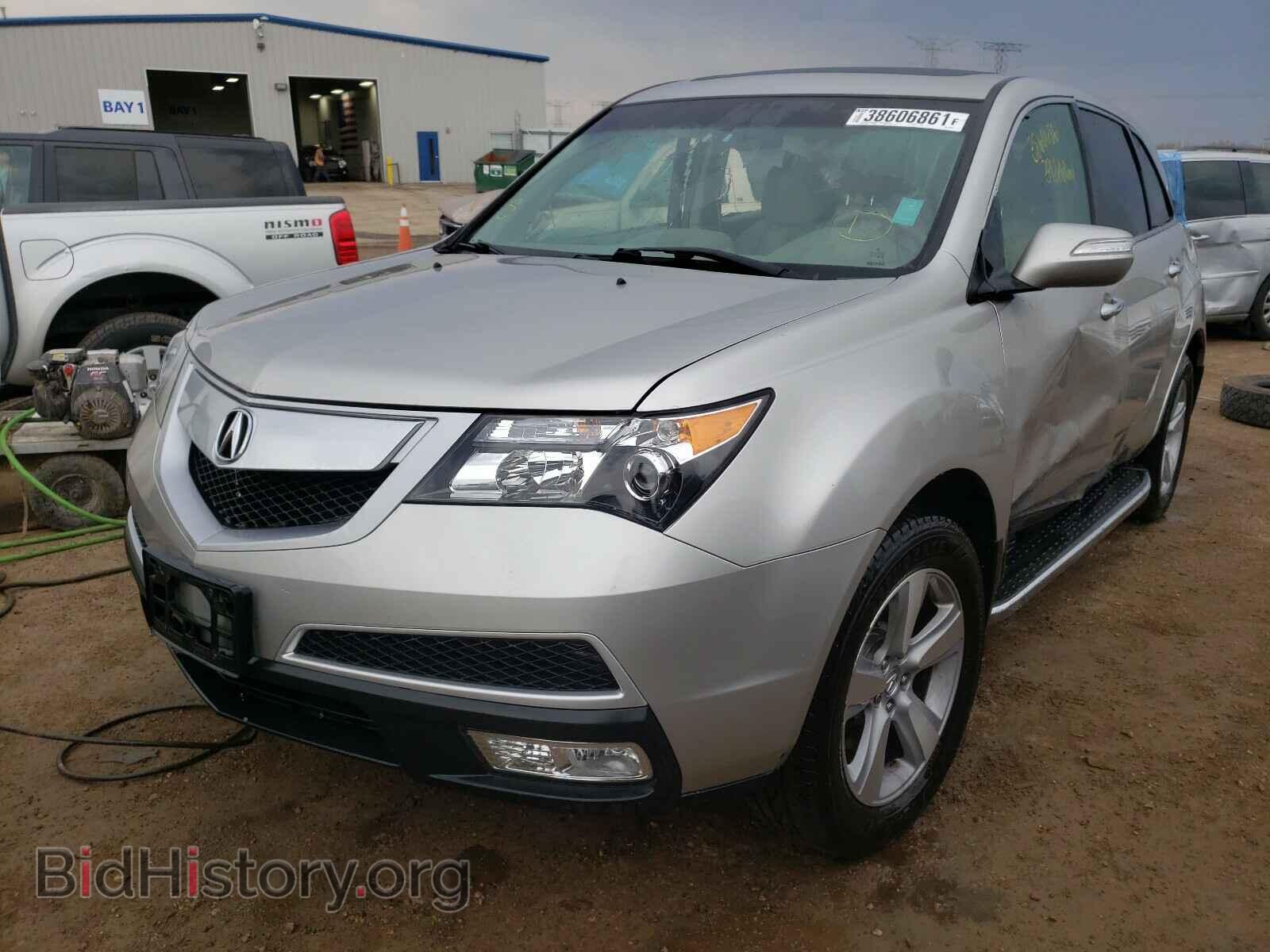 2011 ACURA MDX - VIN: 2HNYD2H64BH540259 - Фото 2