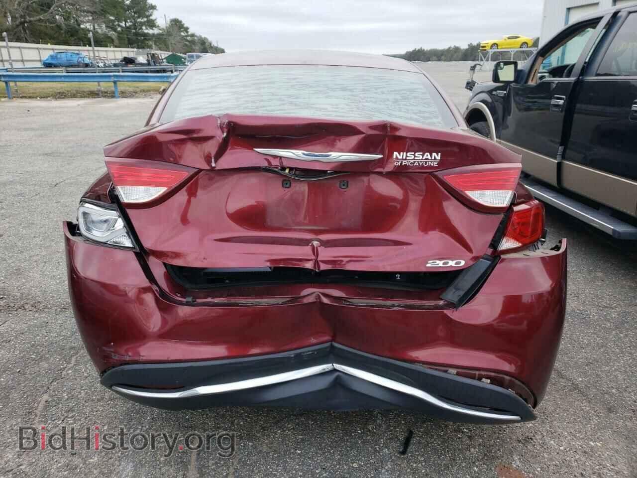 2015 CHRYSLER 200 - VIN: 1C3CCCAB1FN737276 - Фото 6