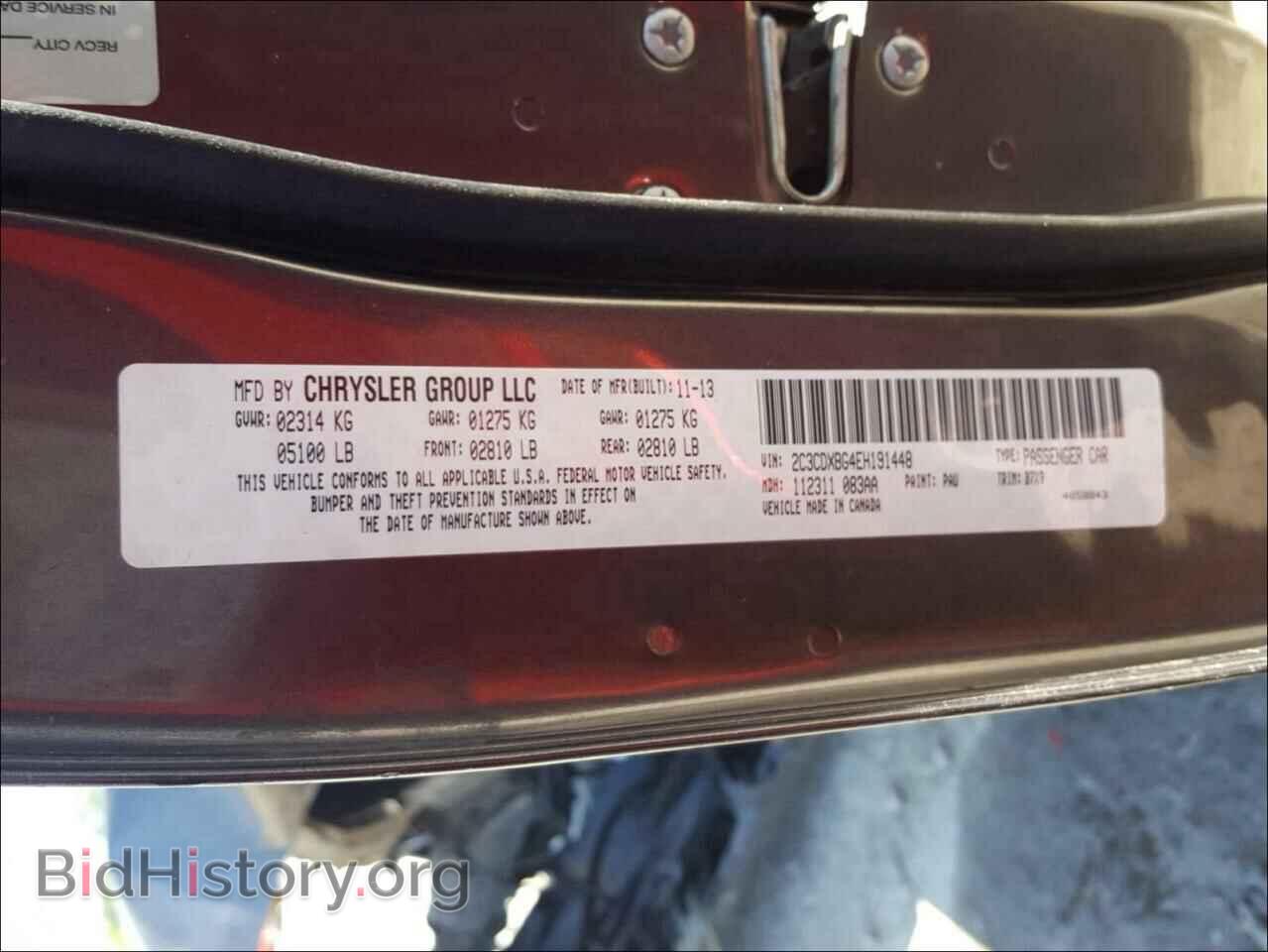 2014 DODGE CHARGER - VIN: 2C3CDXBG4EH191448 - Фото 10