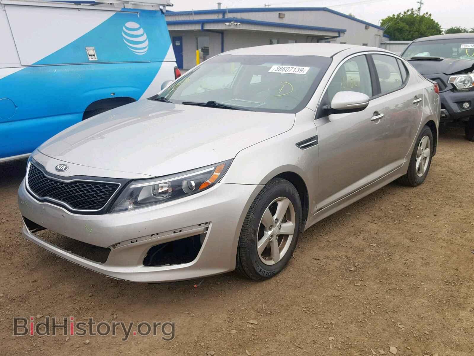 2015 KIA OPTIMA LX - VIN: KNAGM4A72F5535099 - Фото 2