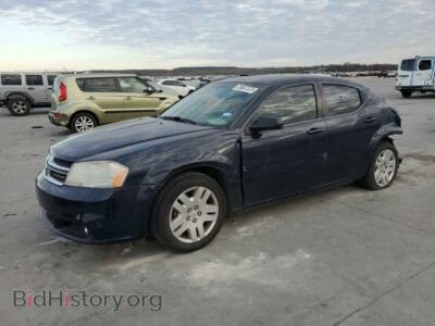 2013 Dodge AVENGER Avenger SE, черный — VIN 1C3CDZAB9DN652487, Copart